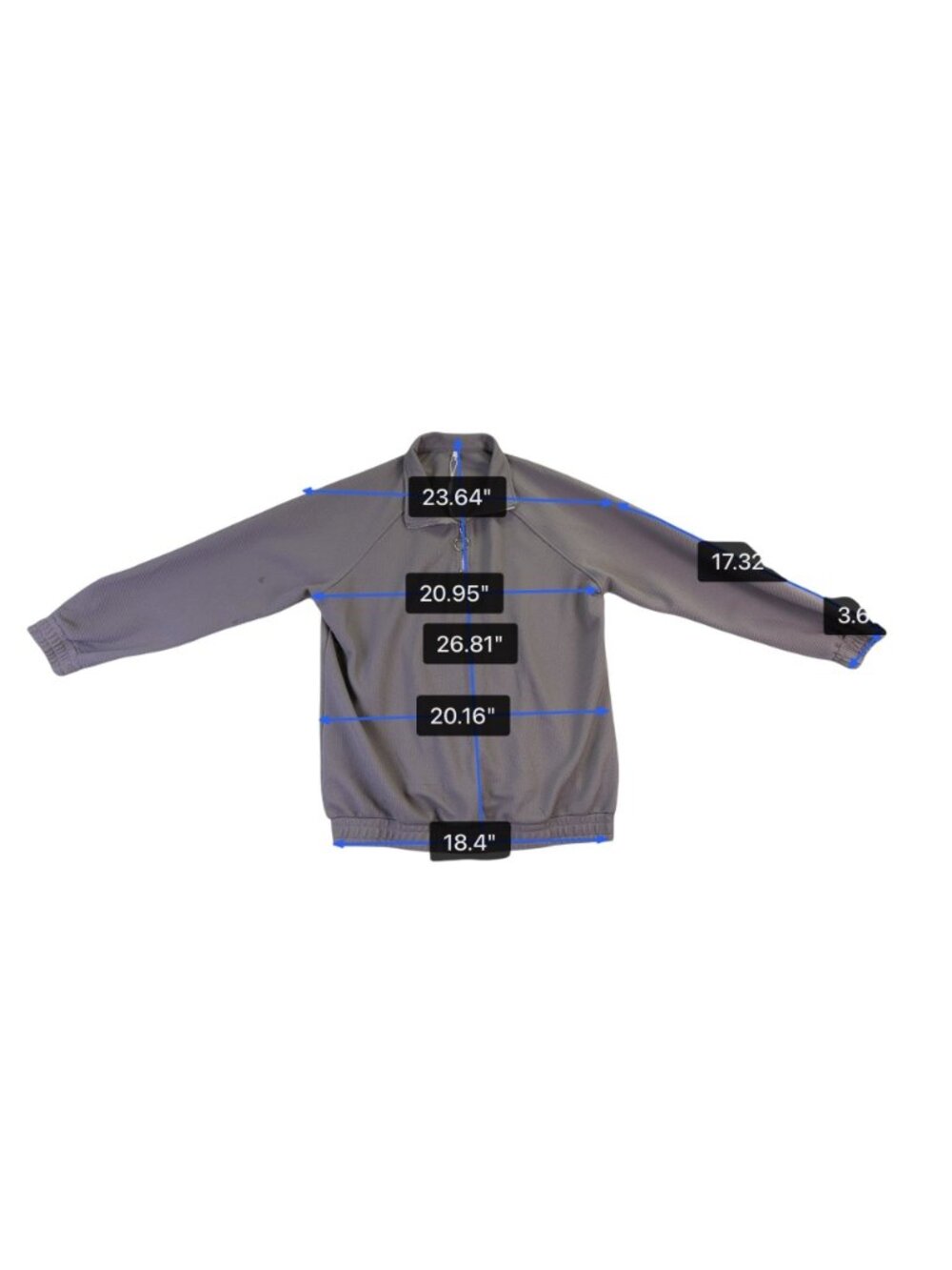 Coofandy  Womens Gray Tracksuit Zip Pullover & Elastic Waist Pants Size L - Picture 10 of 11